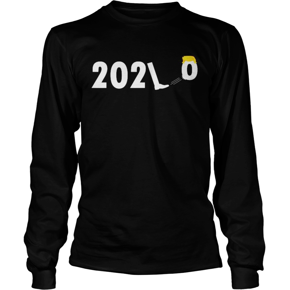 New Year 2021 Withot Trump Gift For Biden Supporters  Long Sleeve