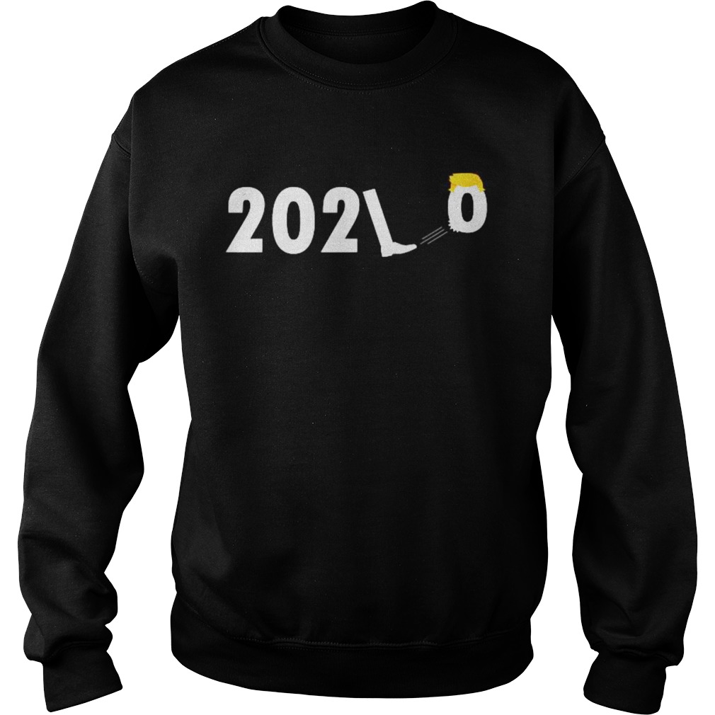 New Year 2021 Withot Trump Gift For Biden Supporters  Sweatshirt