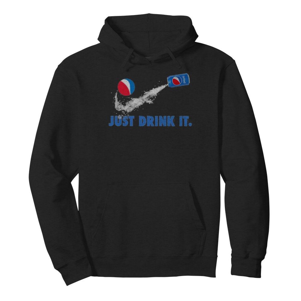 Nike logo just drink it pepsi  Unisex Hoodie