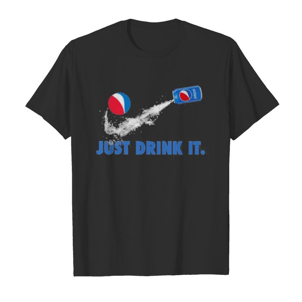 Nike logo just drink it pepsi  Classic Men's T-shirt