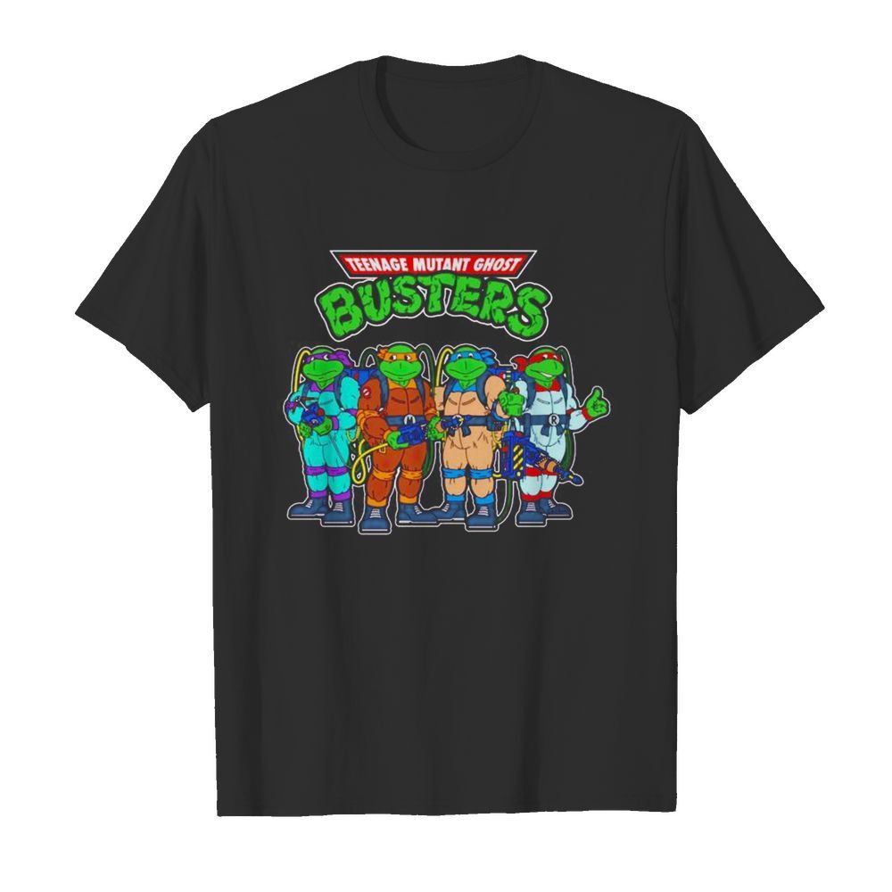 Ninja Turtles Teenage mutant ghost Busters shirt