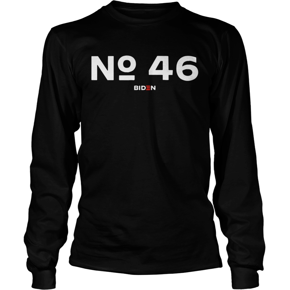 No 46 Biden Us 2024  Long Sleeve