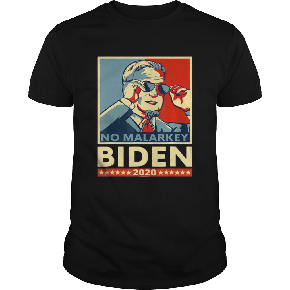 No malarkey biden 2020 supporting biden president shirt