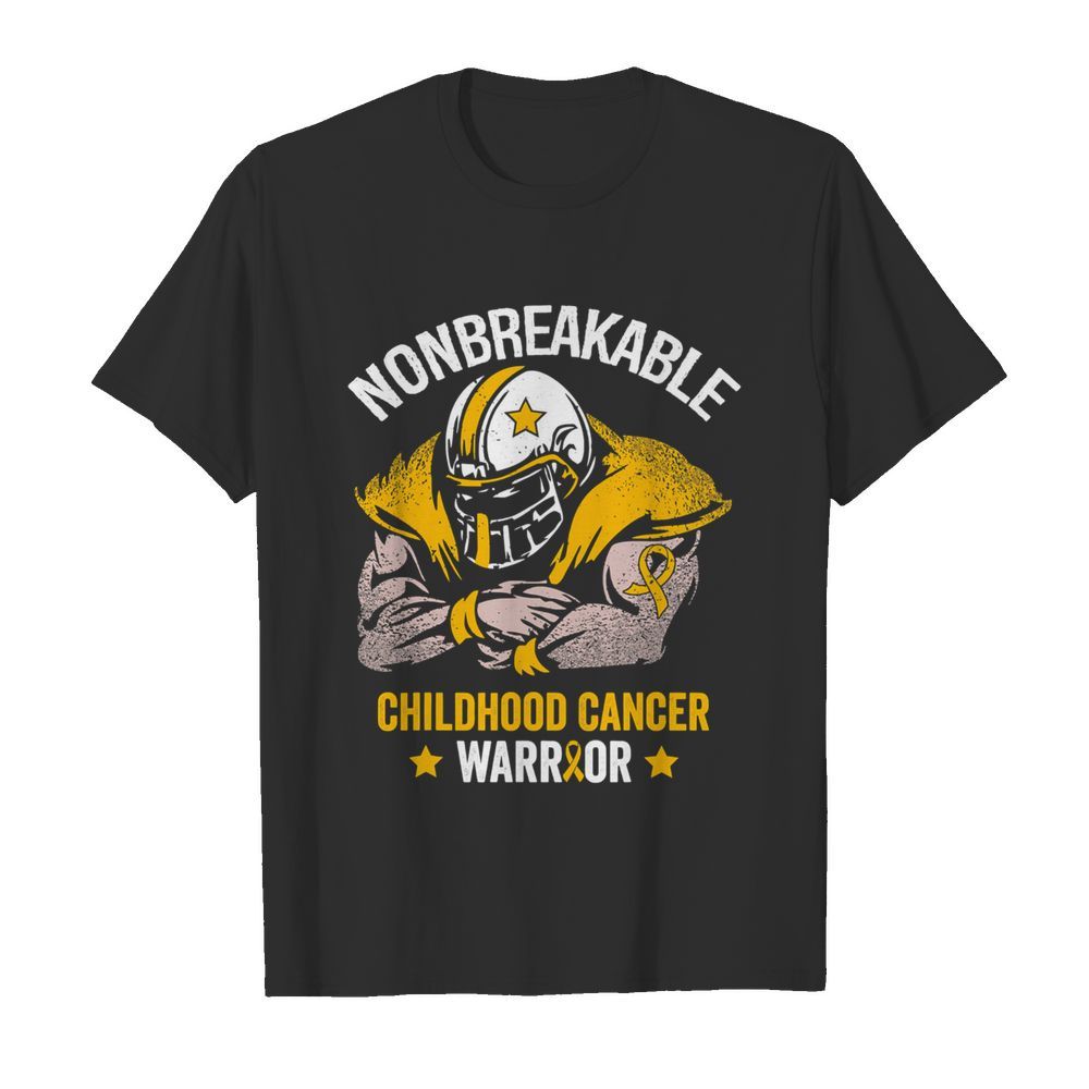 Nonbreakable childhood cancer awareness stars  Classic Men's T-shirt