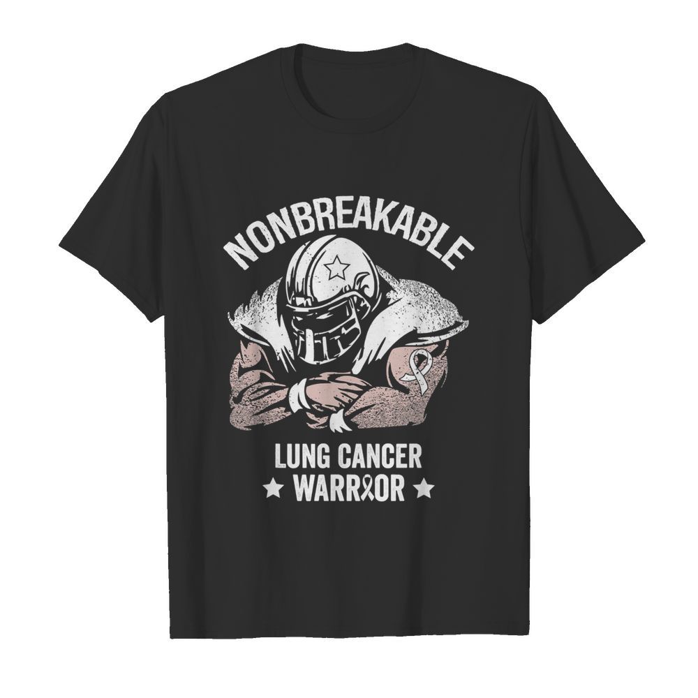 Nonbreakable lung cancer awareness stars  Classic Men's T-shirt