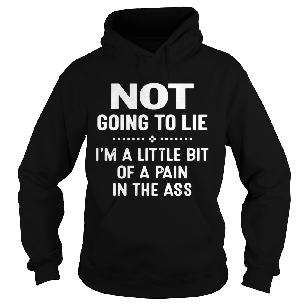 Not Going To Lie Im A Little Bit Of A Pain In The Ass  Hoodie