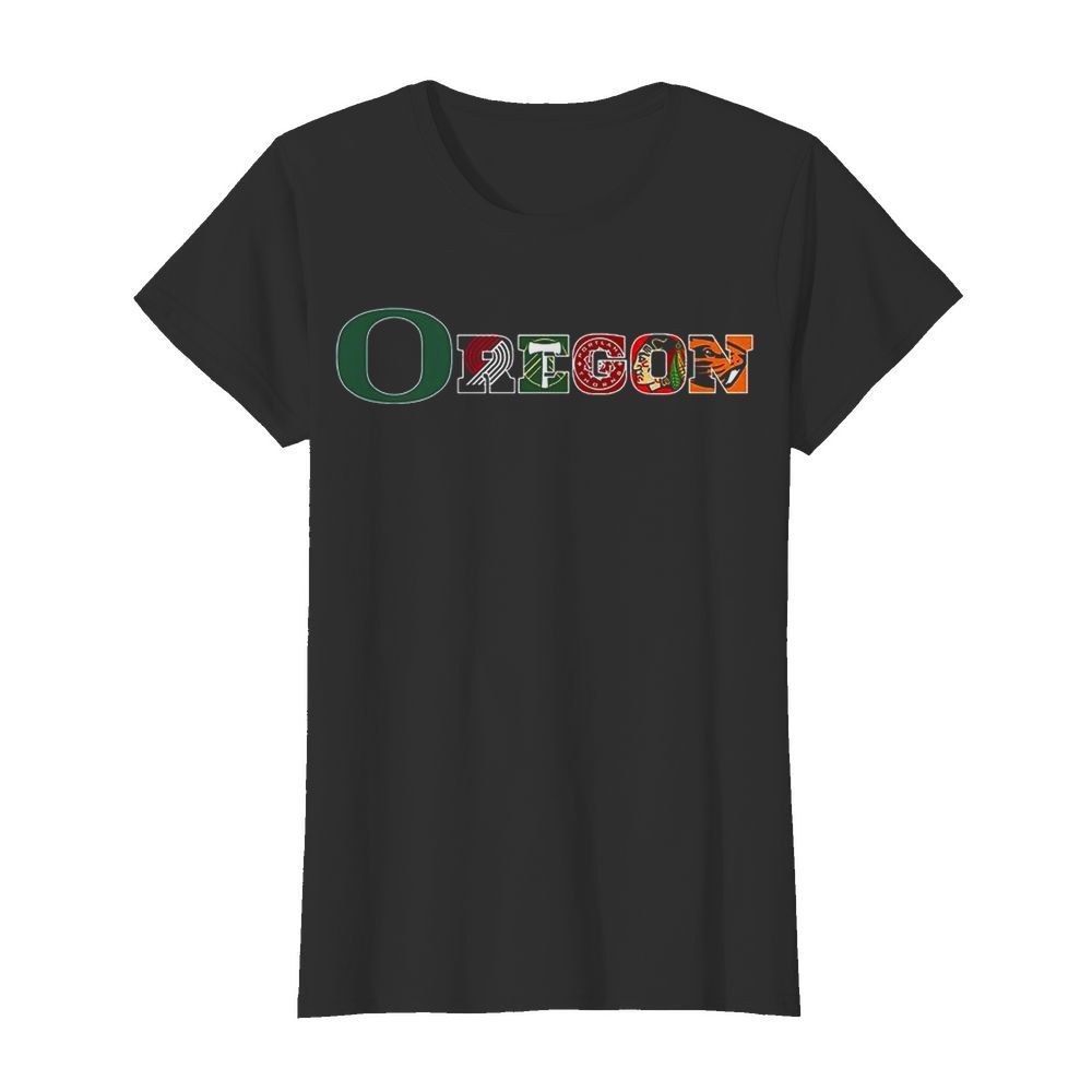 Oregon State Beavers Football  Classic Women's T-shirt