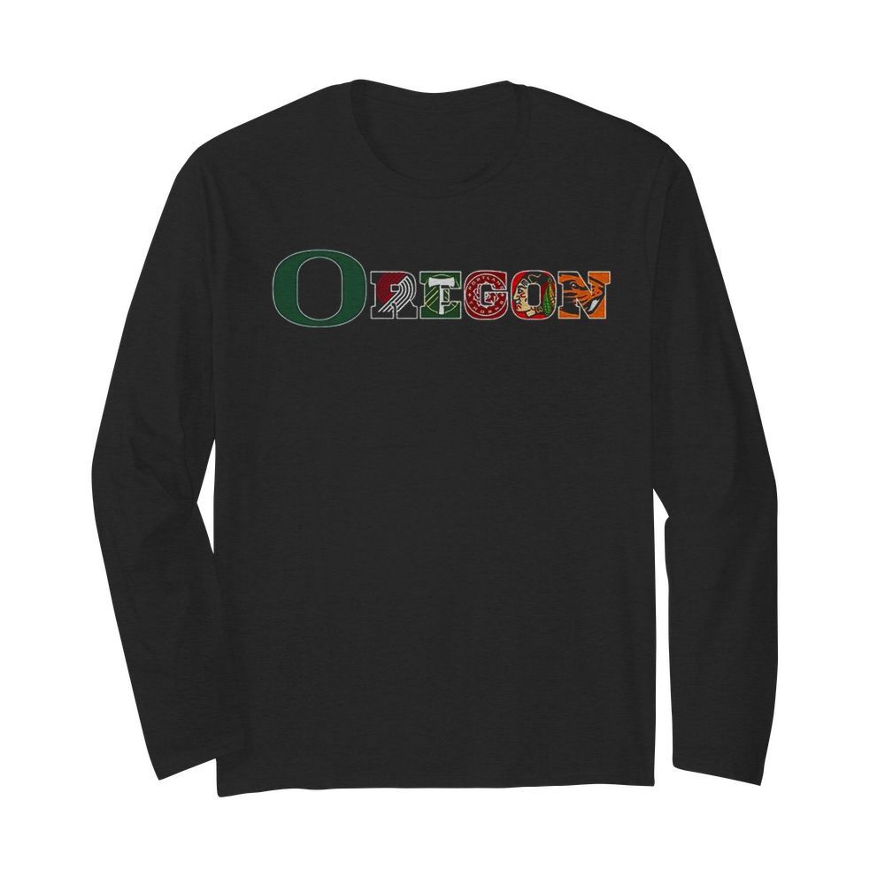 Oregon State Beavers Football  Long Sleeved T-shirt 