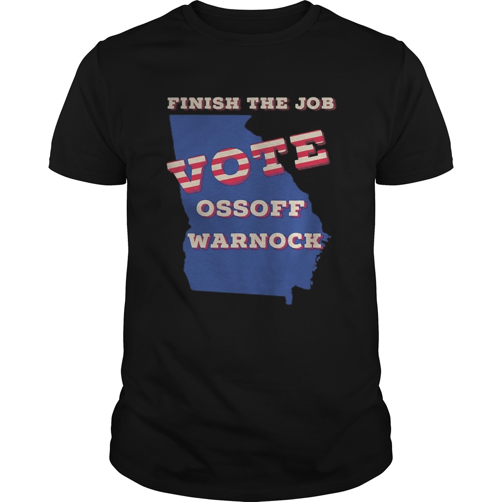 Ossoff warnock vote georgia senate shirt