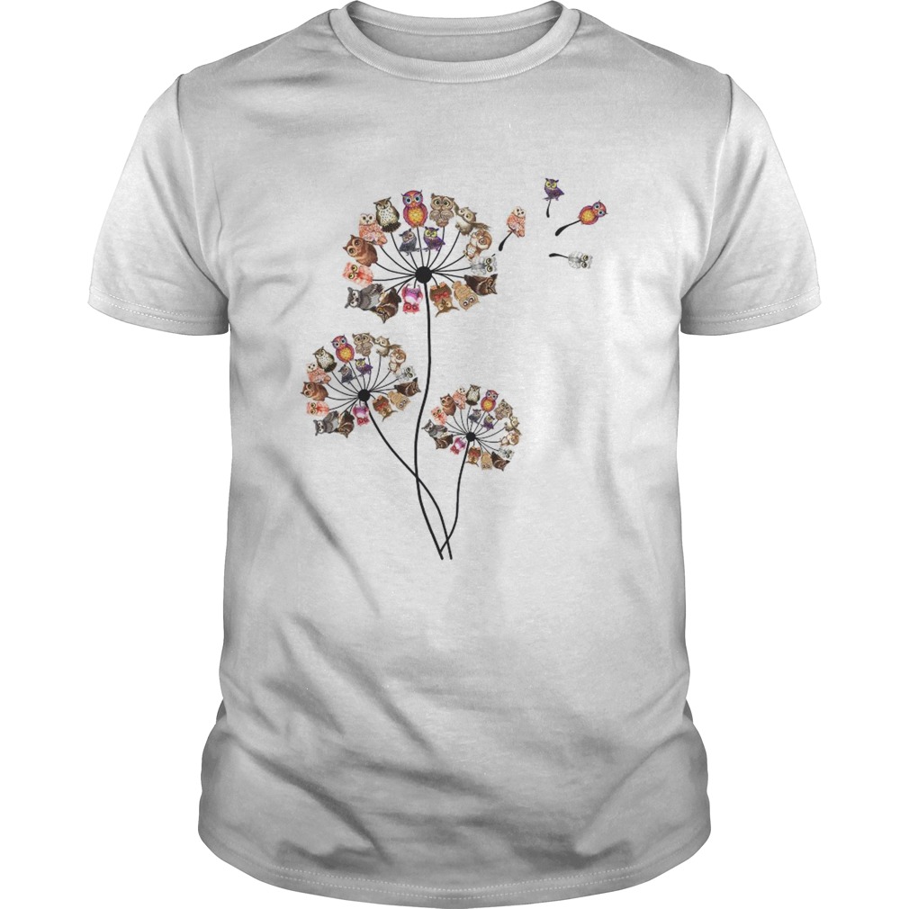 Owl Dandelion shirt