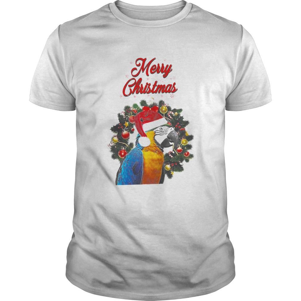 Parrot Merry Christmas shirt