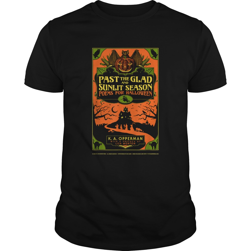 Past the Glad and Sunlit Season Book Cover shirt