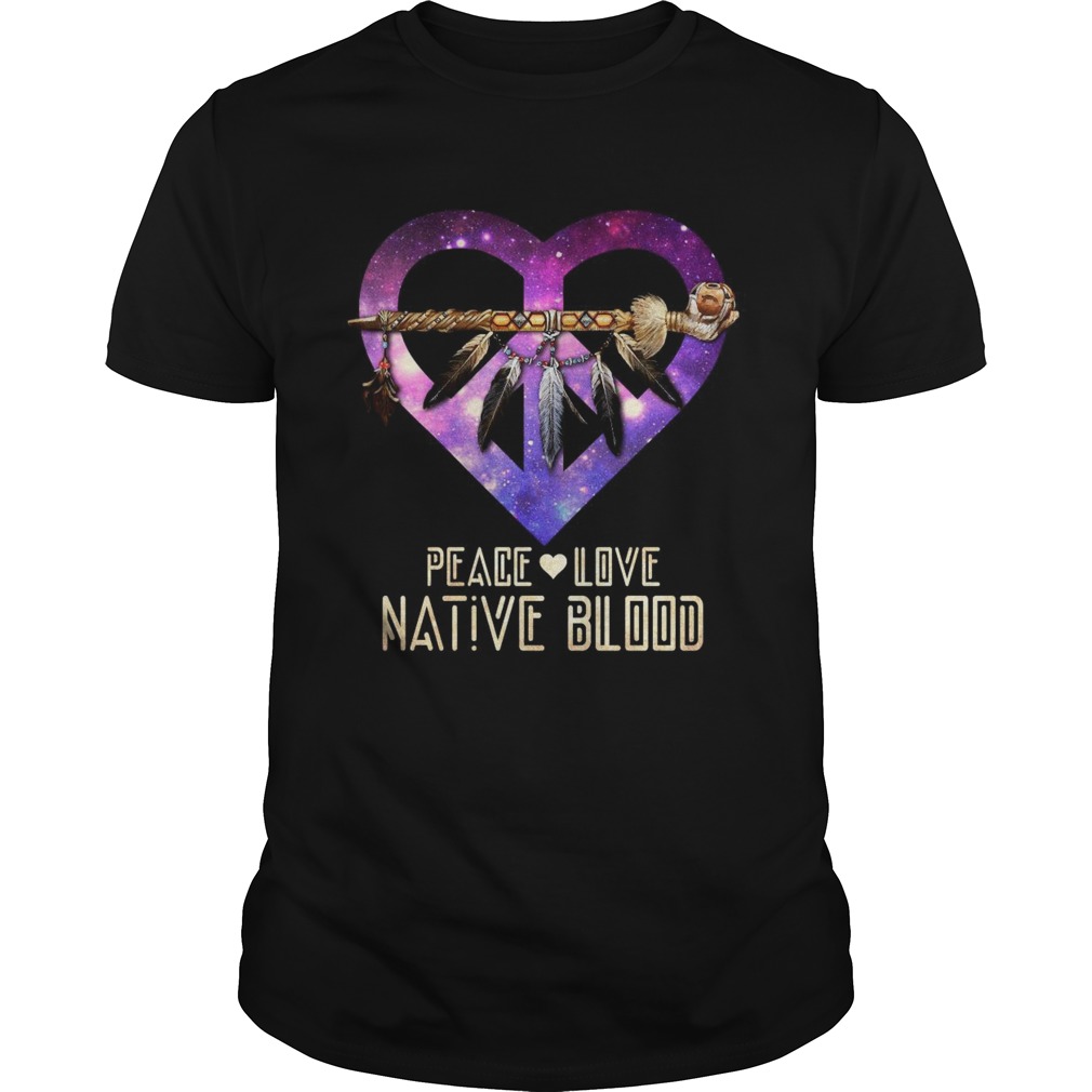 Peace Love Dative Blood shirt