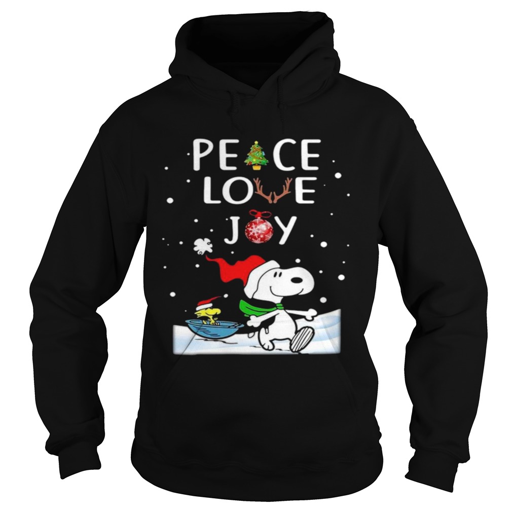 Peace Love Joy Christmas  Hoodie