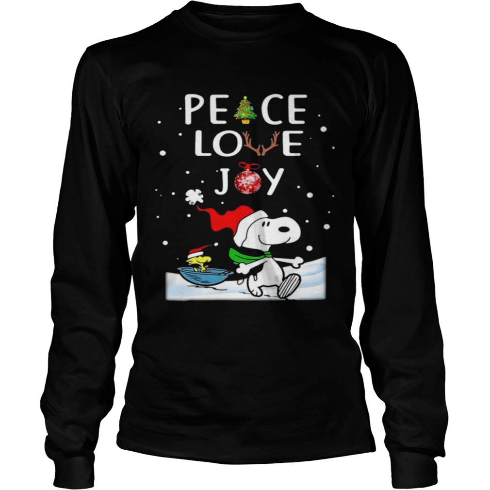 Peace Love Joy Christmas  Long Sleeve