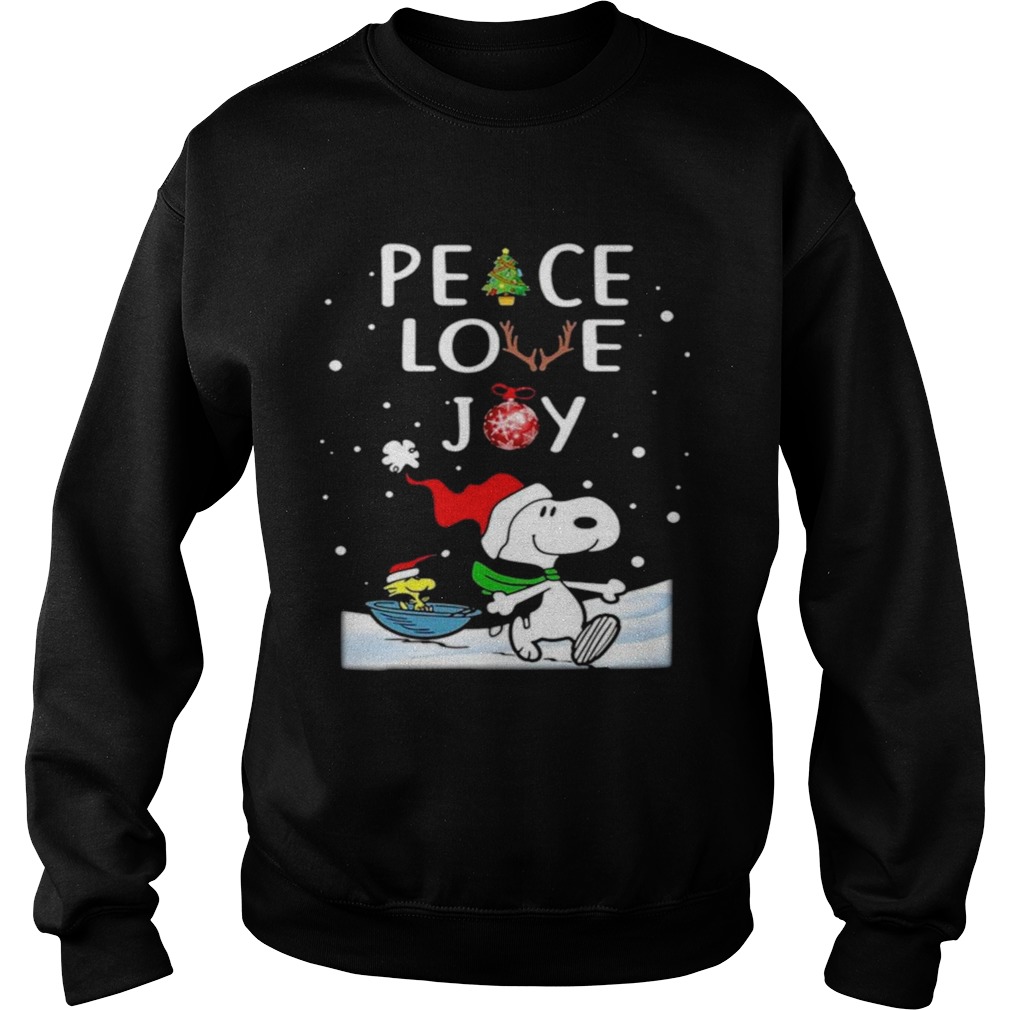 Peace Love Joy Christmas  Sweatshirt