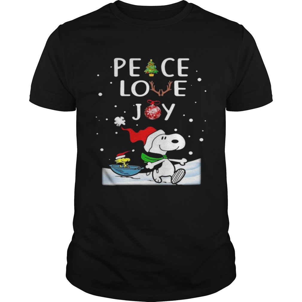 Peace Love Joy Christmas  Unisex