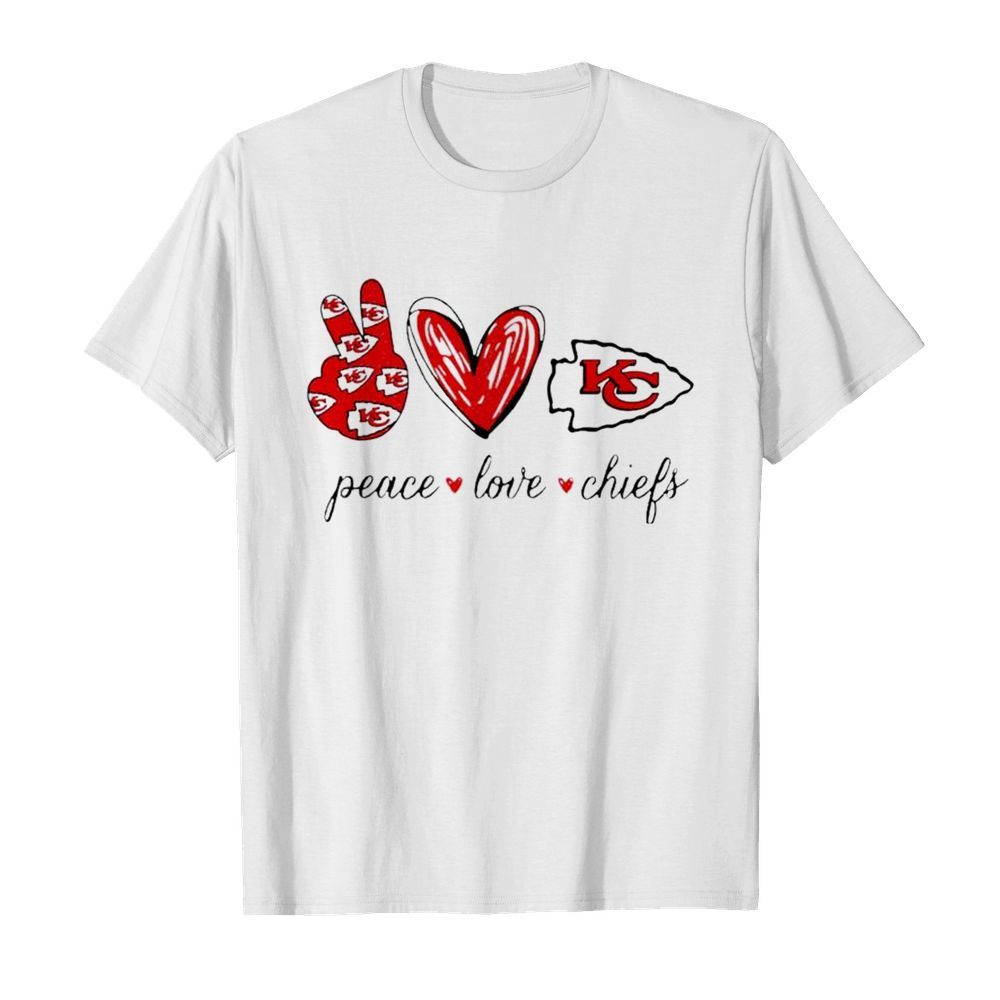 Peace Love Kansas City Chiefs shirt