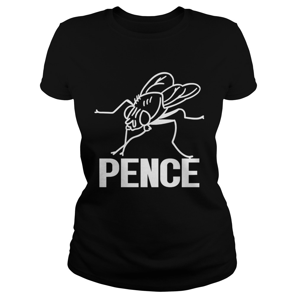 Pence Fly Funny Vice President Debates Mike Pence Hair Fly  Classic Ladies