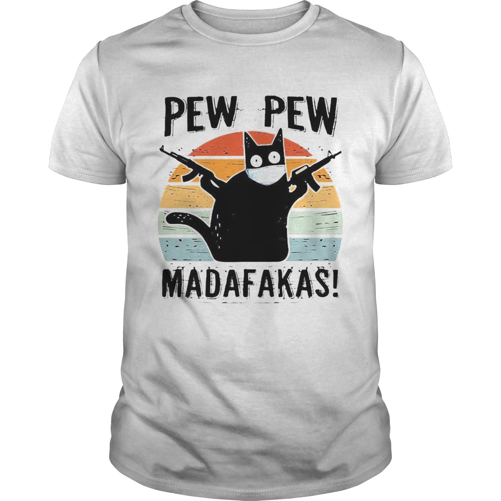 Pew Pew Madafakas Vintage Shirt Unisex