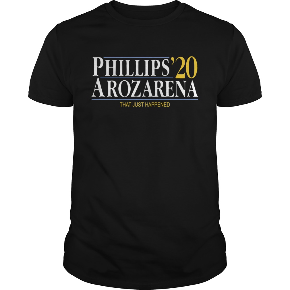 Phillips Arozarena 2020 shirt