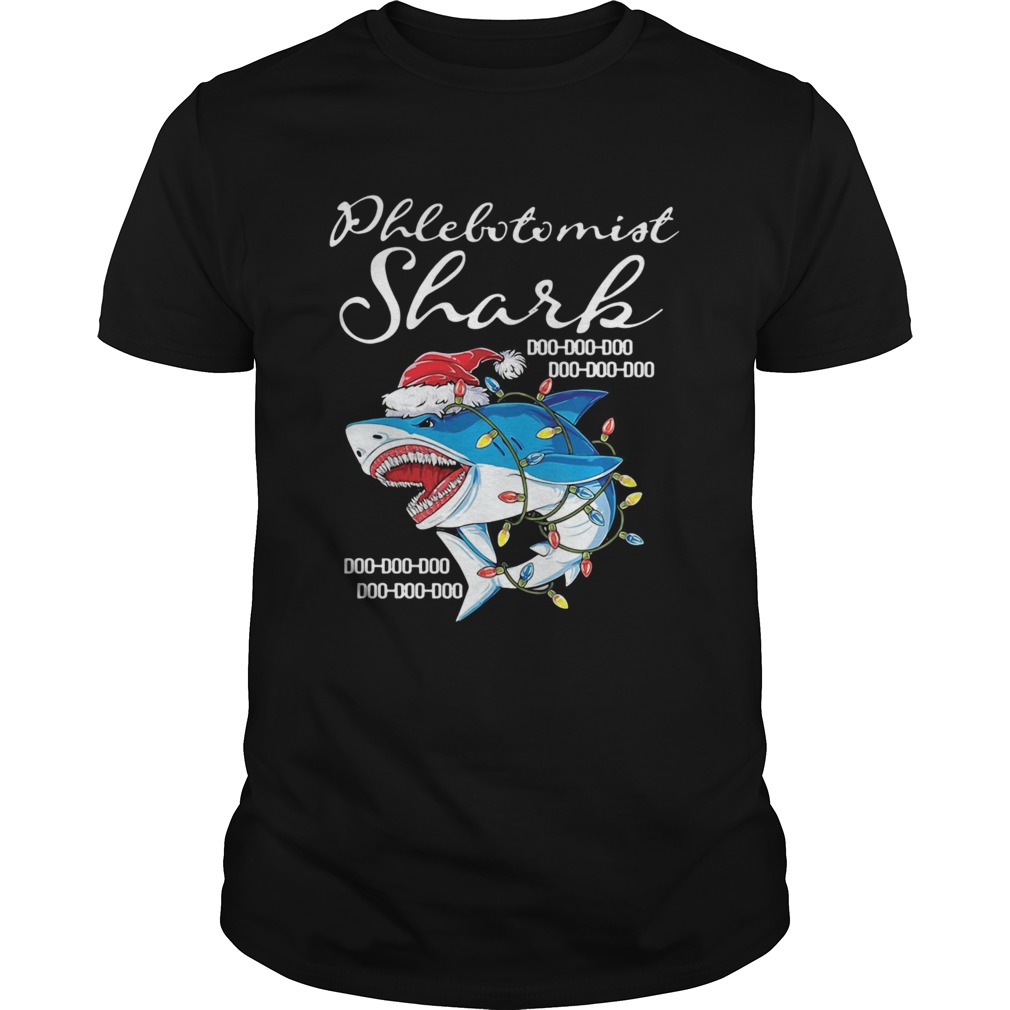 Phlebotomist Shark Doo Doo Doo shirt