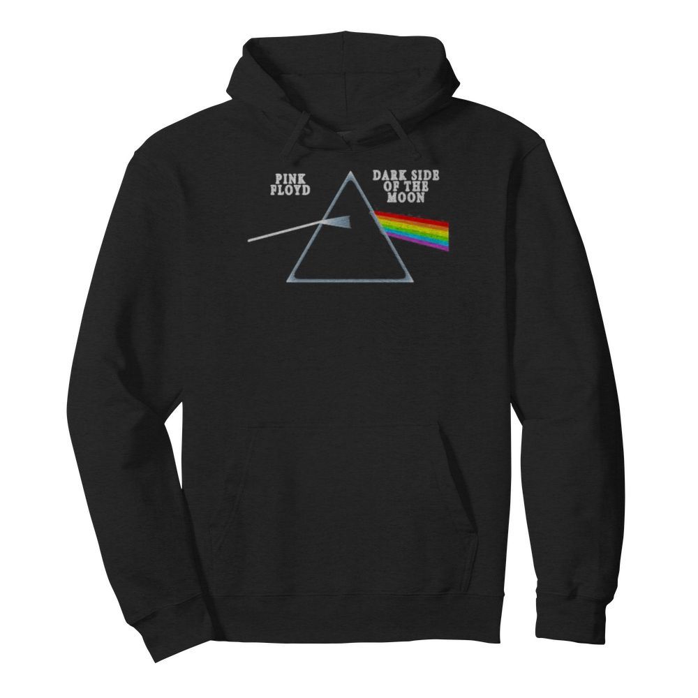 Pink floyd band dark side of the moon rainbow  Unisex Hoodie