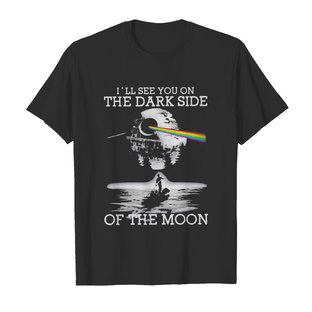 Pink floyd band i’ll see you on the dark side of the moon shirt