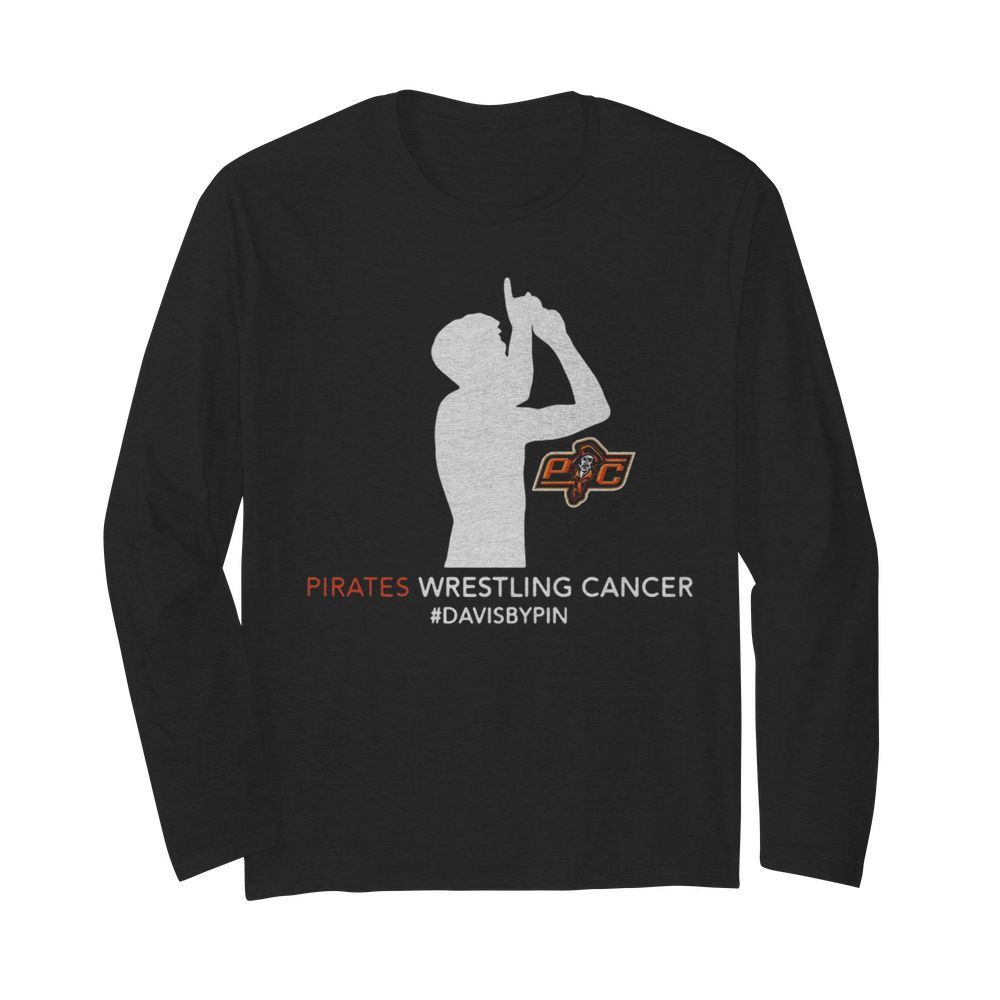 Pirates Wrestling Cancer Dababy Pin  Long Sleeved T-shirt 