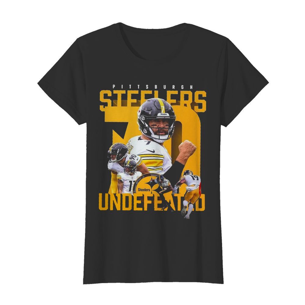 Pittsburgh Steelers Undefeated  Classic Women's T-shirt