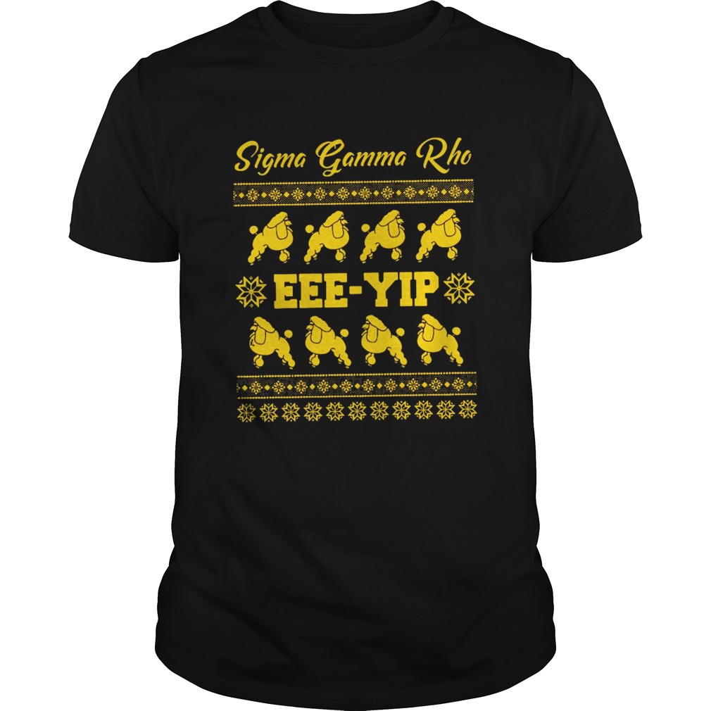 Poodle Sigma Gamma Rho EEEYIP Ugly Christmas  Unisex