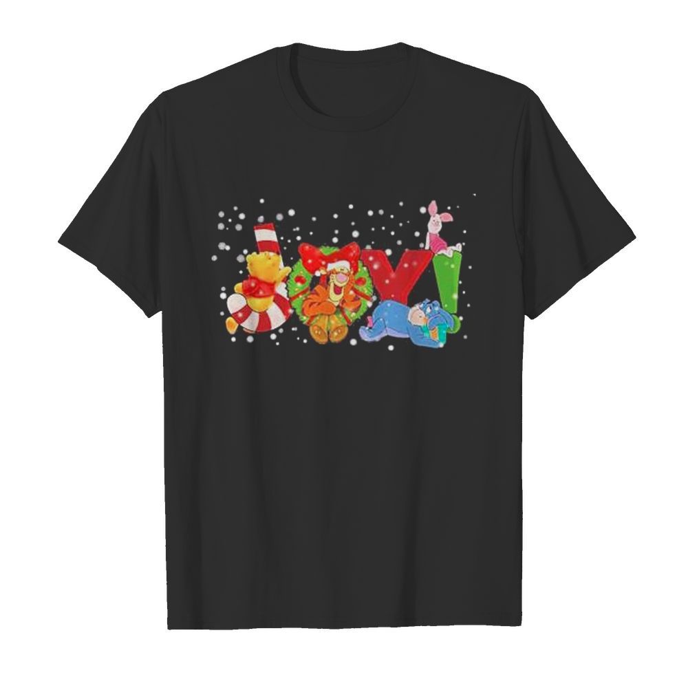 Pooh and friend joy christmas shirt