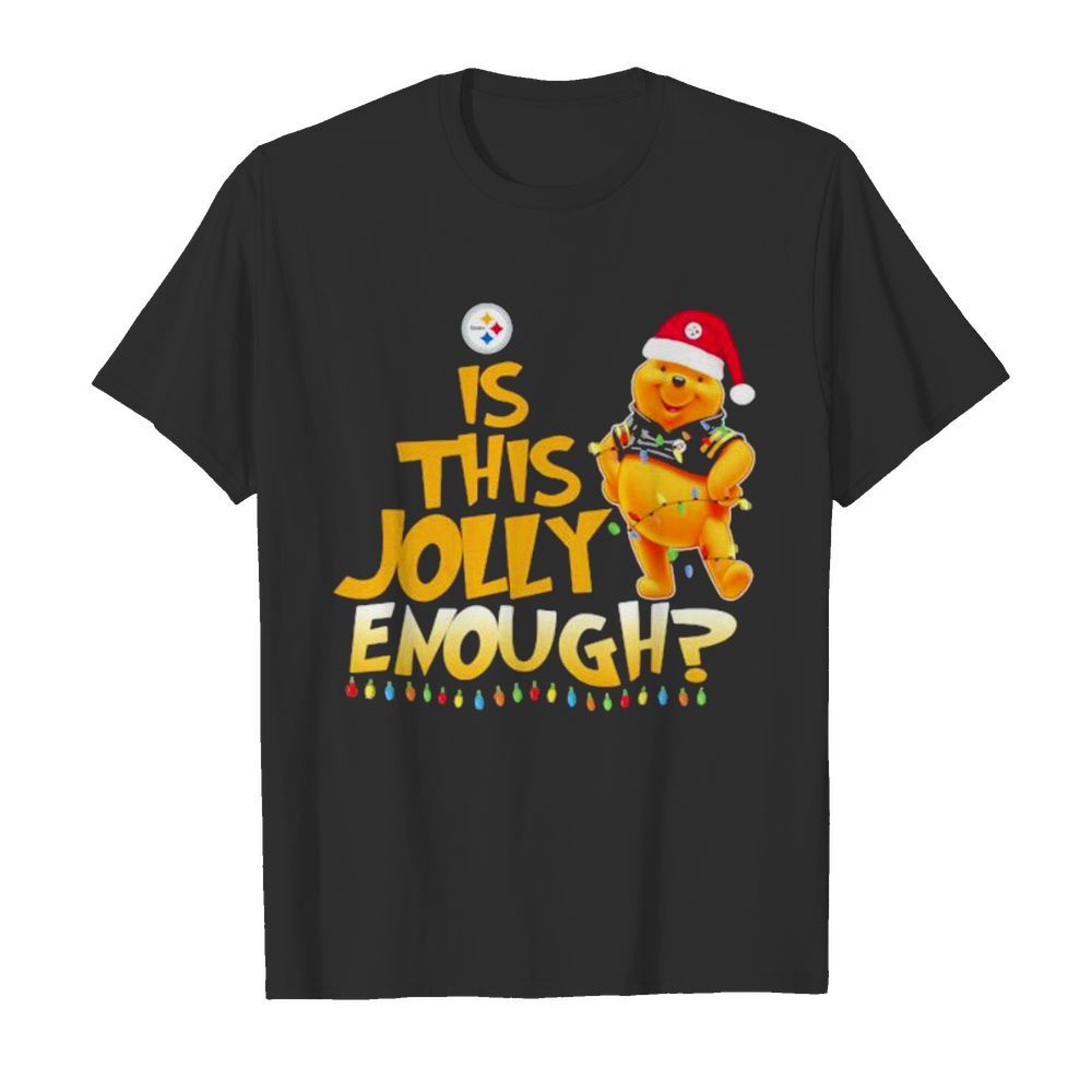 Pooh is this jolly enough pittsburgh steelers shirt