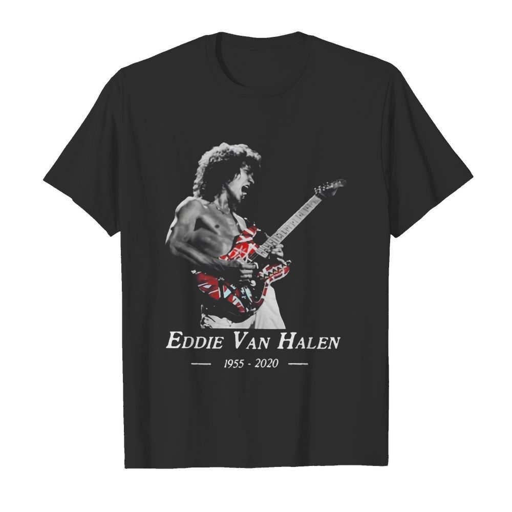 Premium Rip Eddie Van Halen 1955 2020 shirt