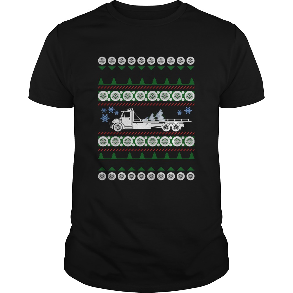 Proud Tow Truck Operator Ugly Christmas shirt