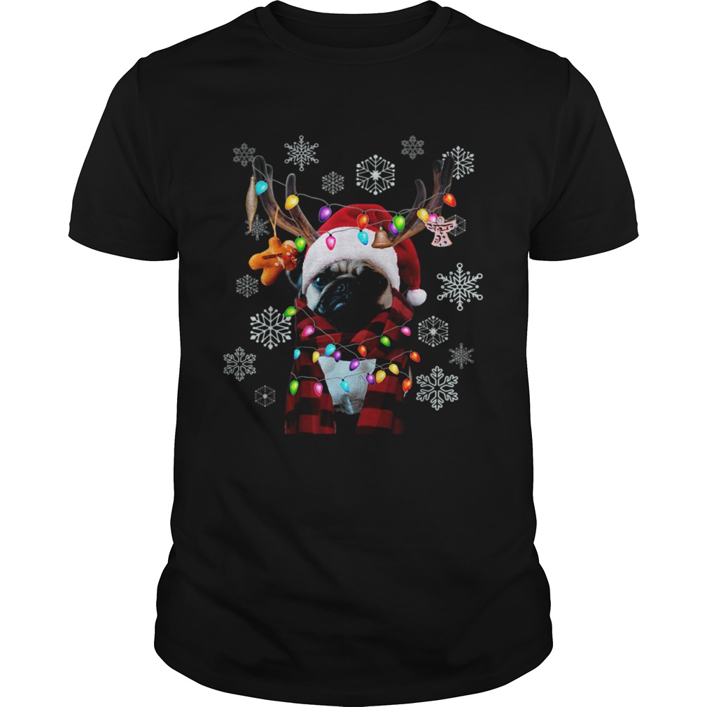 Pug Christmas Dog Owner Pug Christmas shirt