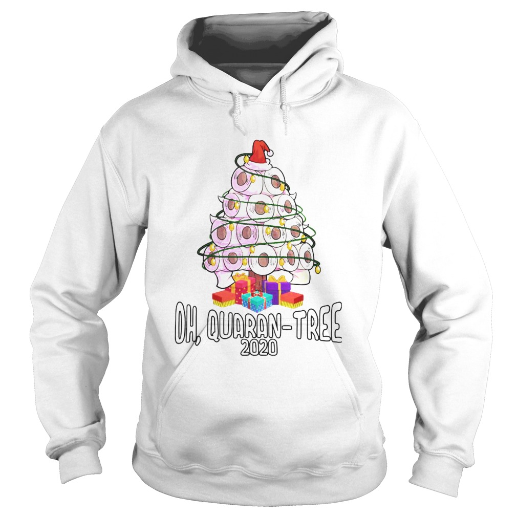 QuaranTree Quarantine Christmas Tree Ornament 2020  Hoodie