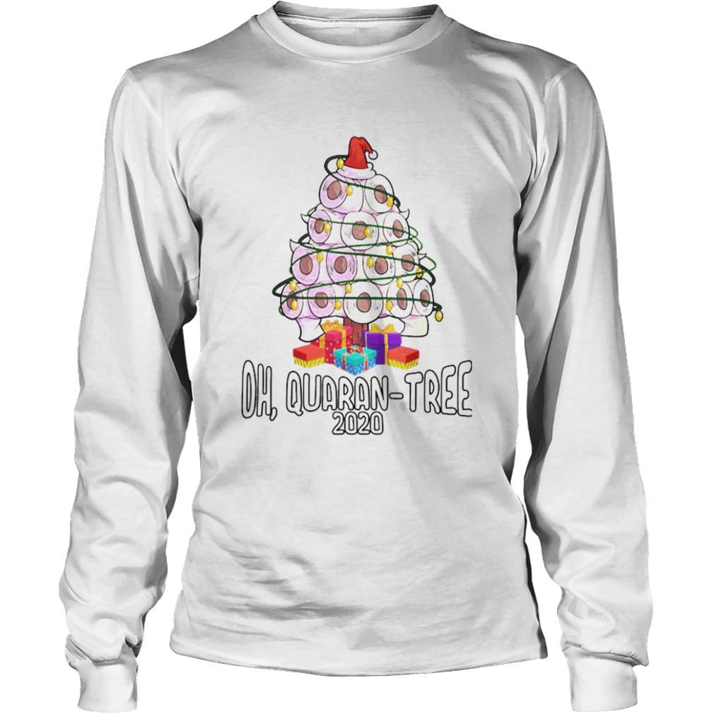 QuaranTree Quarantine Christmas Tree Ornament 2020  Long Sleeve