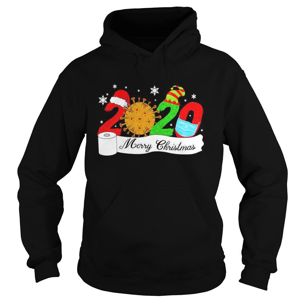 Quarantine Christmas Merry Christmas toilet paper  Hoodie