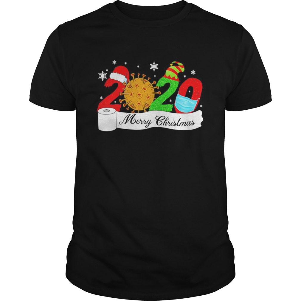 Quarantine Christmas Merry Christmas toilet paper shirt