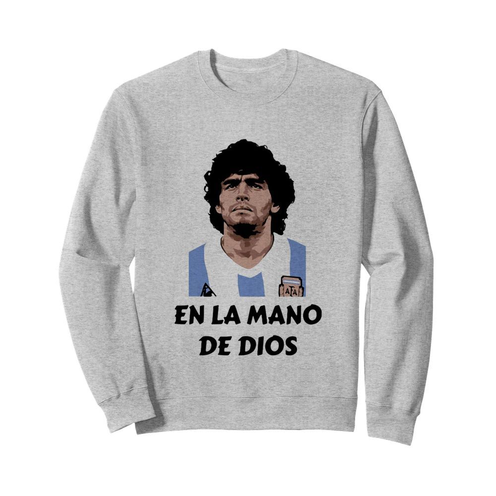 RIP Diego Maradona En La Mano De Dios  Unisex Sweatshirt