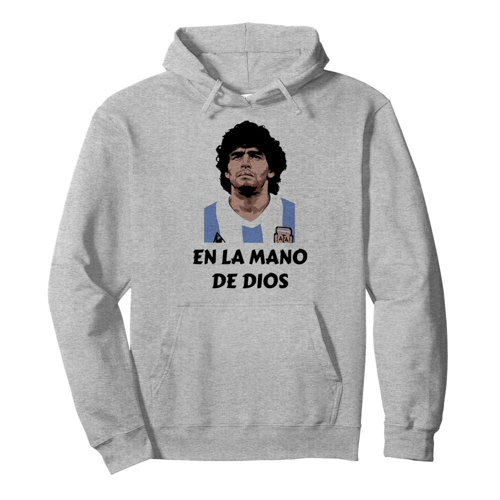 RIP Diego Maradona En La Mano De Dios  Unisex Hoodie