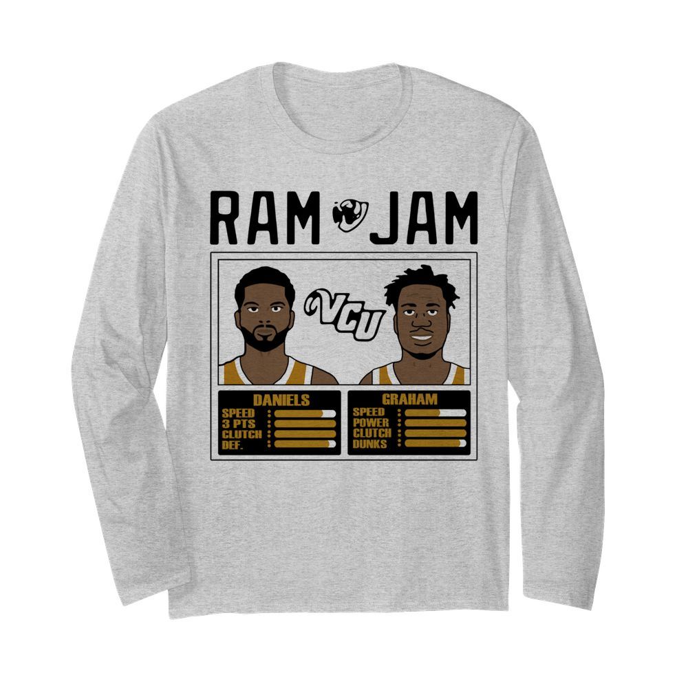 Ram Vcu Jam  Long Sleeved T-shirt 