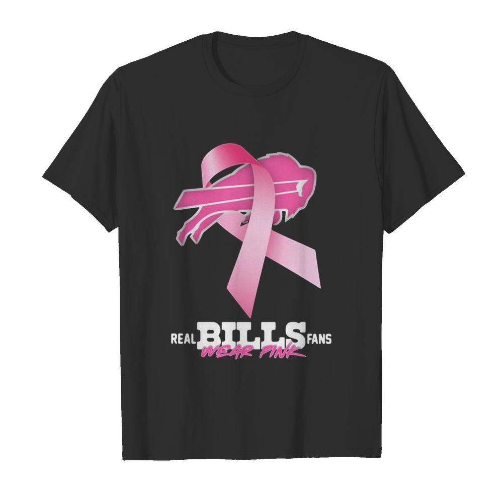 Real Bills fans wear pink cancer awareness shirt