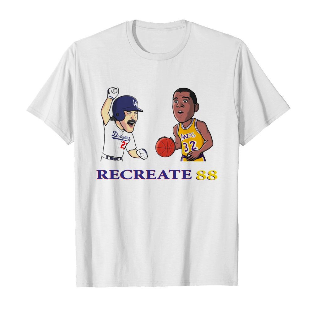 Recreate 88 LA Dodgers shirt