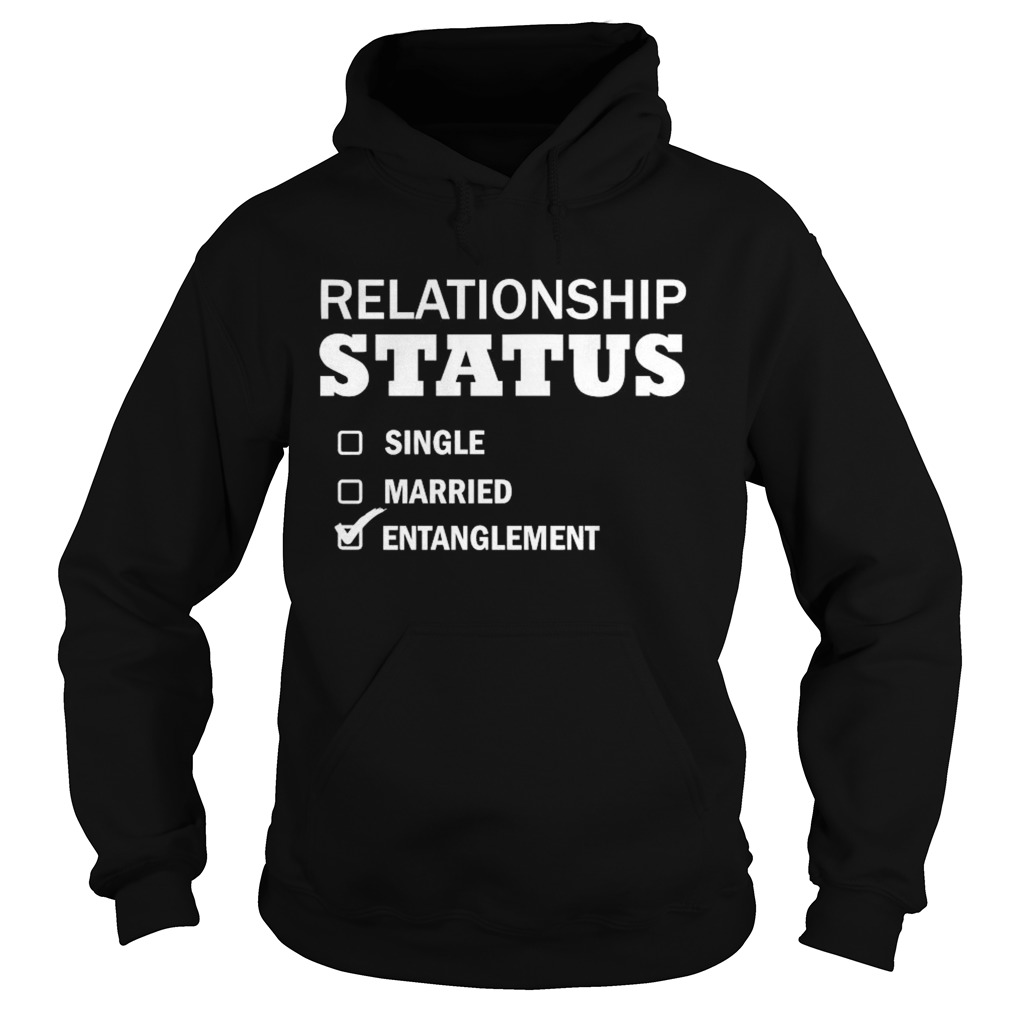 Relationship Status Single Married Entanglement  Hoodie