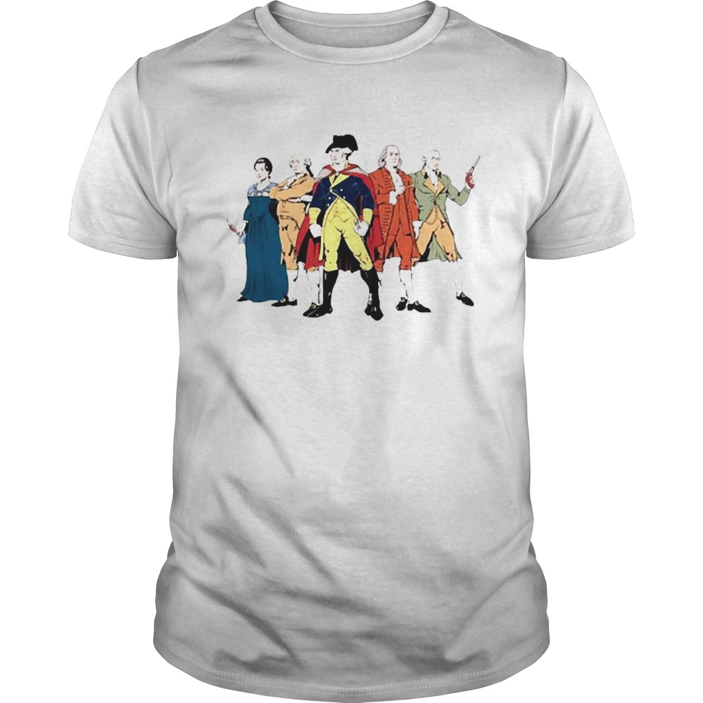 Revolutionary Superheroes shirt