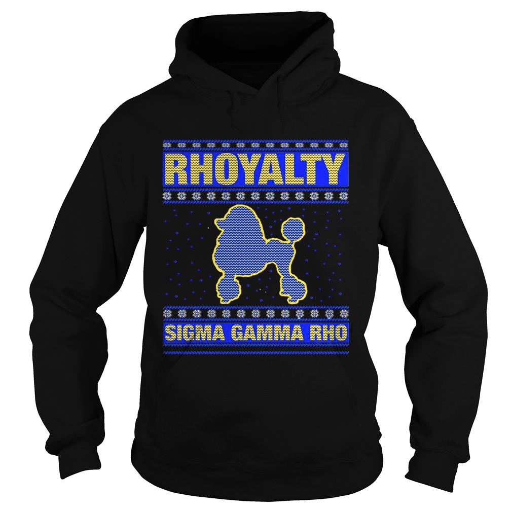 Rhoyalty Sigma Gamma Rho Ugly Christmas  Hoodie