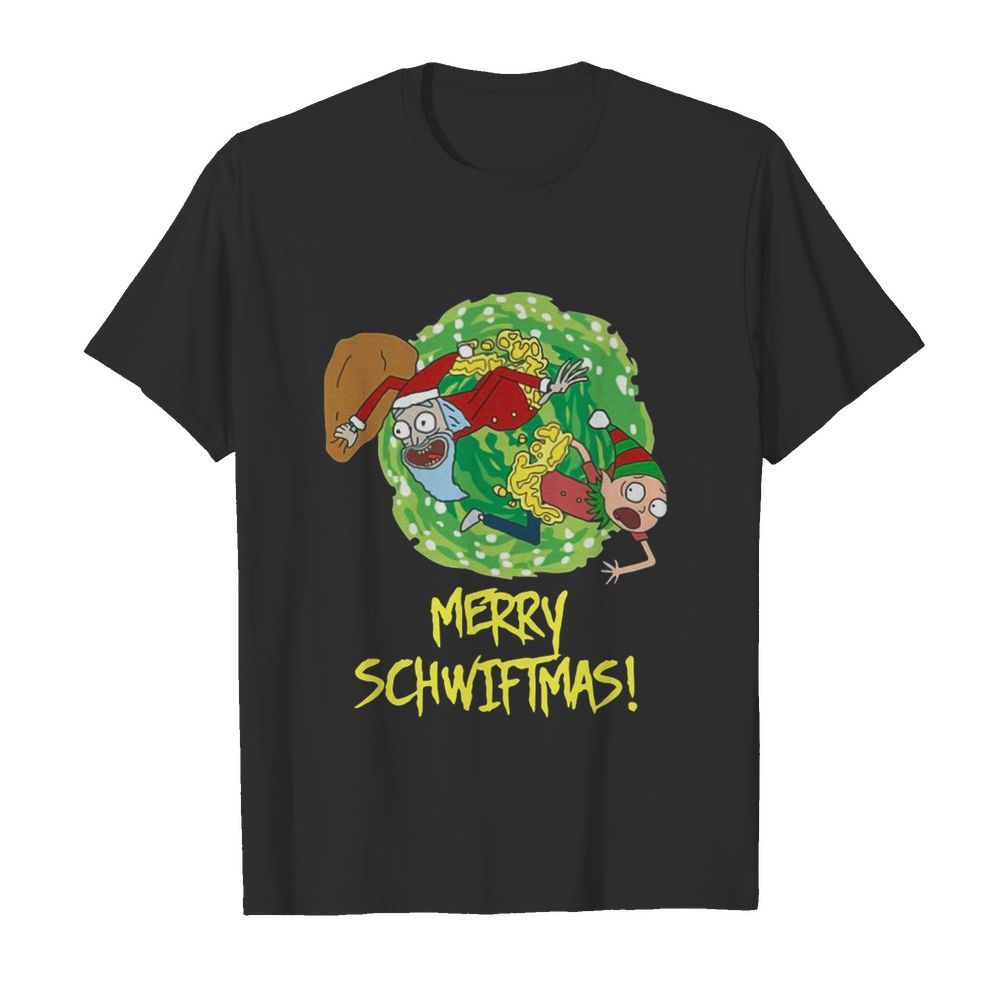 Rick And Morty Merry Christmas Merry Swiftmas shirt