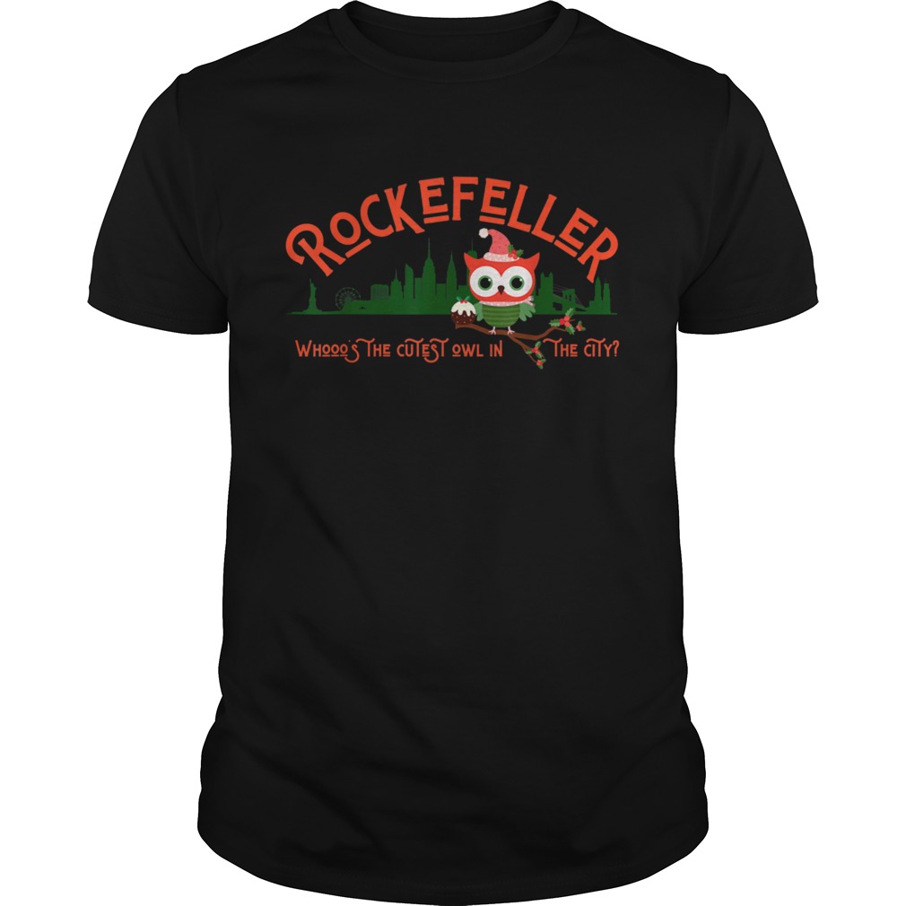 Rockefeller the Owl New York Cutest Owl In The City shirt